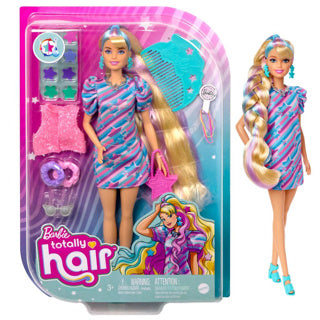 Load image into Gallery viewer, Barbie totally hair flower look