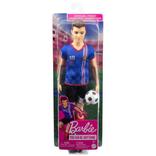 Load image into Gallery viewer, Barbie en ken soccer blauw | 6 stuks