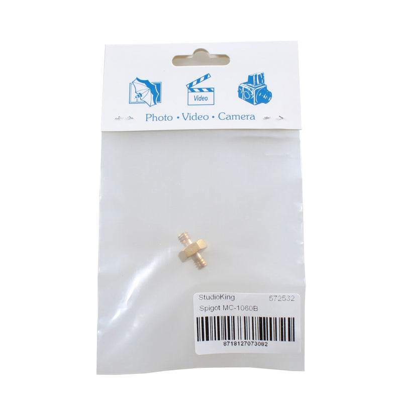 Load image into Gallery viewer, Studioking spigot verloopnippel mc-1060b 1 4 male 1 4 male