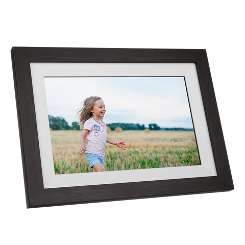 Load image into Gallery viewer, Benel frameo digitale fotolijst hf-101wb bruin 10.1 inch