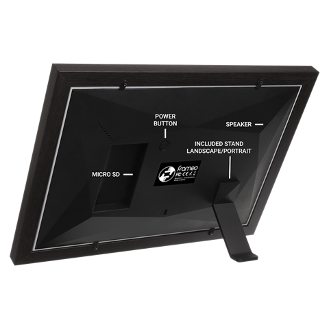 Load image into Gallery viewer, Benel frameo digitale fotolijst hf-101wb bruin 10.1 inch