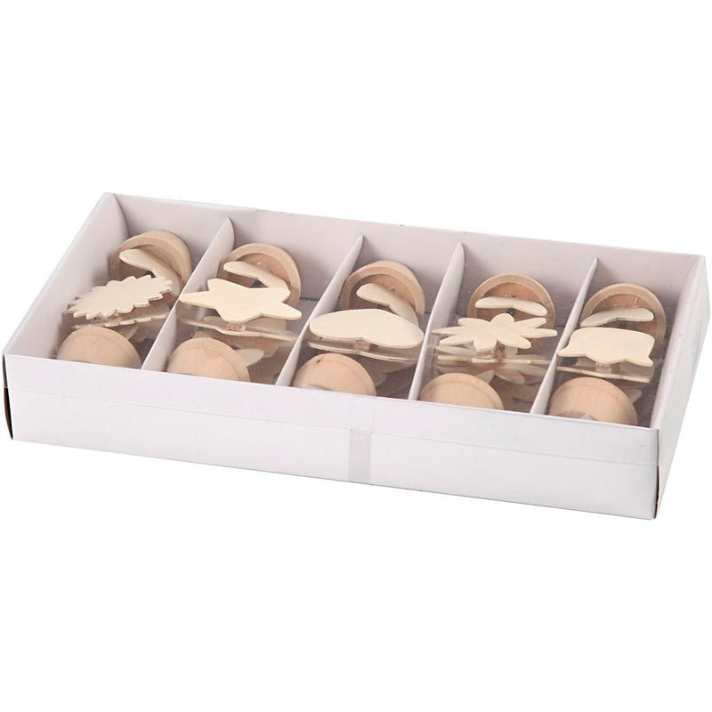 Load image into Gallery viewer, Http: www.cchobby.nl memoclip-h-10-cm-d-5-cm-10-stuk-1-doos