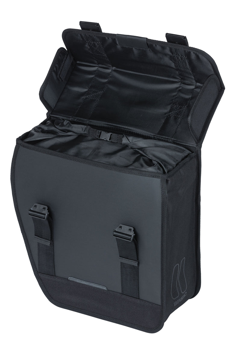 Load image into Gallery viewer, Basil Tour Left - Enkele Fietstas Zwart