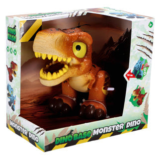 Afbeelding laden in galerijviewer, Dino base dinobase functie dino bruin | 2 stuks