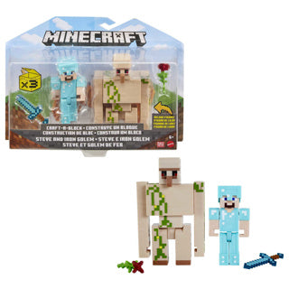 Load image into Gallery viewer, Mattel minecraft figuren 2 pack 8 cm assorti