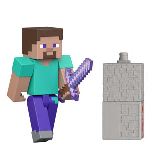 Load image into Gallery viewer, Mattel minecraft action figure steve 8 cm action figuur