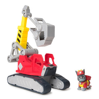 Load image into Gallery viewer, Rubble crew chargers megagrijpkraan, speelgoedtruck met charger-figuur en 2 afneembare stuks gereedschap, paw patrol-speelgoed