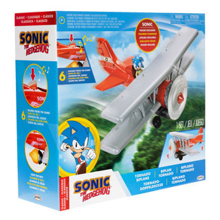 Load image into Gallery viewer, Overige merken sonic tornado biplane inclusief 6,5 cm figuur