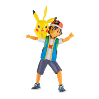 Load image into Gallery viewer, Jazwares pokémon battle feature figuur ash pikachu 11cm action figuur