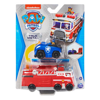 Afbeelding laden in galerijviewer, Spinmaster paw patrol true metal firetruck team vehicle