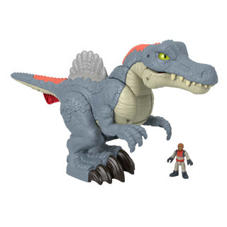 Load image into Gallery viewer, Jurassic world imaginext ultra snap spinosaurus met licht en geluid