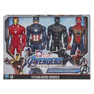 Load image into Gallery viewer, Marvel avengers titan heroes figure 4 pack