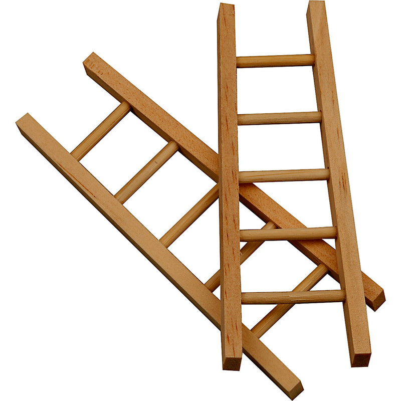 Afbeelding laden in galerijviewer, Creativ company https: www.cchobby.nl ladder-afm-10x3-5-cm-6-stuk-1-doos