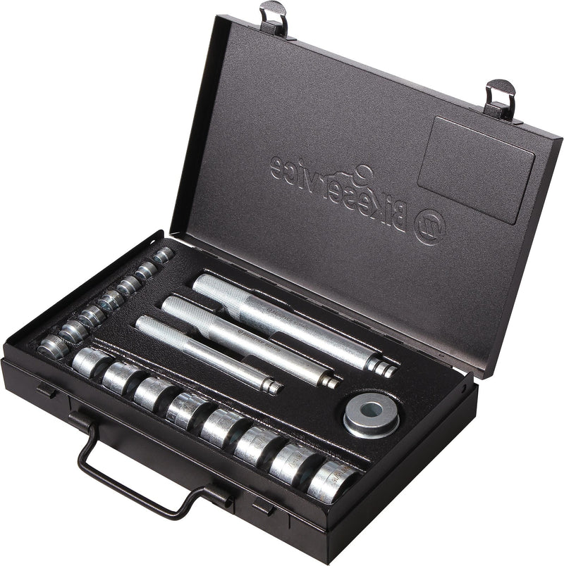 Load image into Gallery viewer, Bikeservice montagegereedschap montgwrkzstz bearings bst zoll 19tlg