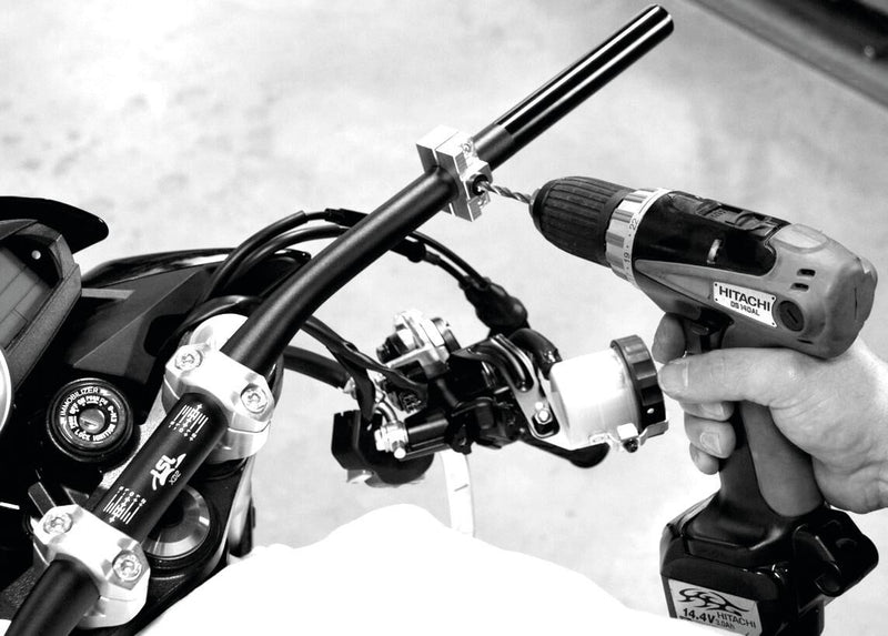 Load image into Gallery viewer, Lsl boorsjabloon drill templates handlebar d25.4 mm 5mm