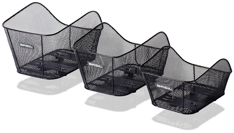 Load image into Gallery viewer, Basil Icon S - fietsmand - achterop - zwart