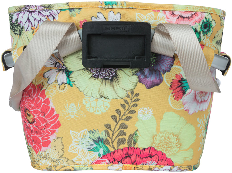 Load image into Gallery viewer, Basil Bloom Field Carry all KF – fietsmand – voorop - geel