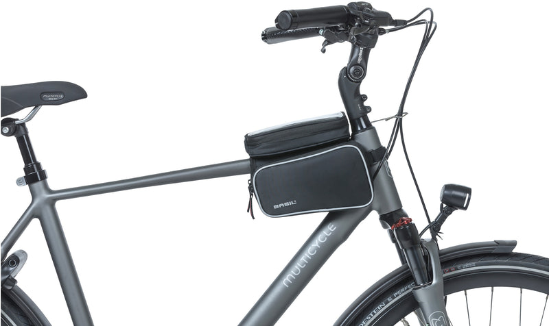 Load image into Gallery viewer, Basil Sport Design frametas dubbel M zwart