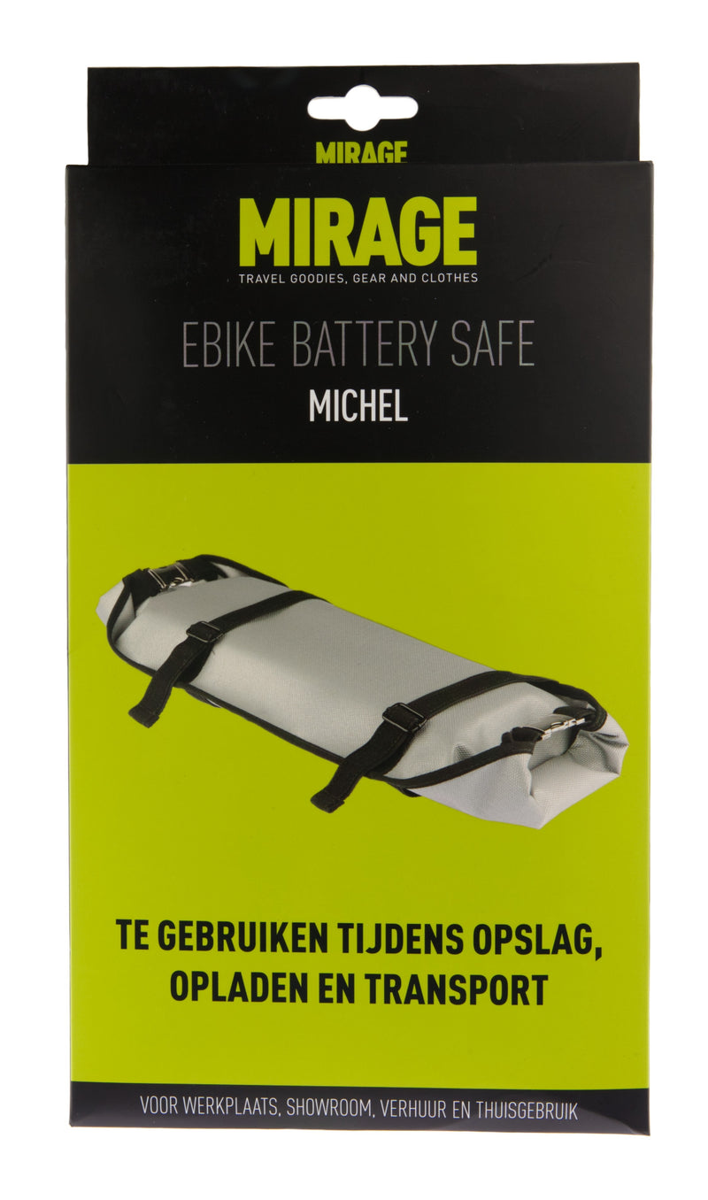 Load image into Gallery viewer, Veilige accu opberghoes Mirage Ebike Battery Safe Michel