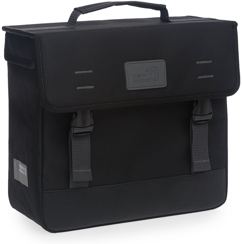 Load image into Gallery viewer, New Looxs Origin Enkele Fietstas - Zwart - Waterafstotend - 1,23 kg