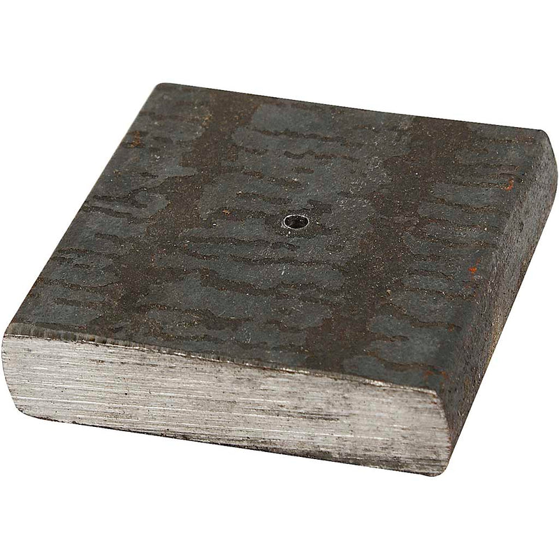 Afbeelding laden in galerijviewer, Https: www.cchobby.nl metalen-voet-4x4x1-cm-2-mm-1-stuk