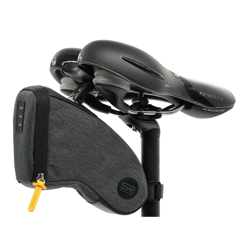 Load image into Gallery viewer, Selle Royal zadeltas Medium, unisex, zwart, 1.2L