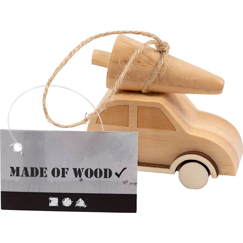 Afbeelding laden in galerijviewer, Https: www.cchobby.nl auto-met-kerstboom-h-5-cm-l-6-cm-b-3-5-cm-1-stuk