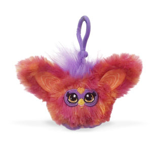 Afbeelding laden in galerijviewer, Furby pluche sleutelhanger 6cm