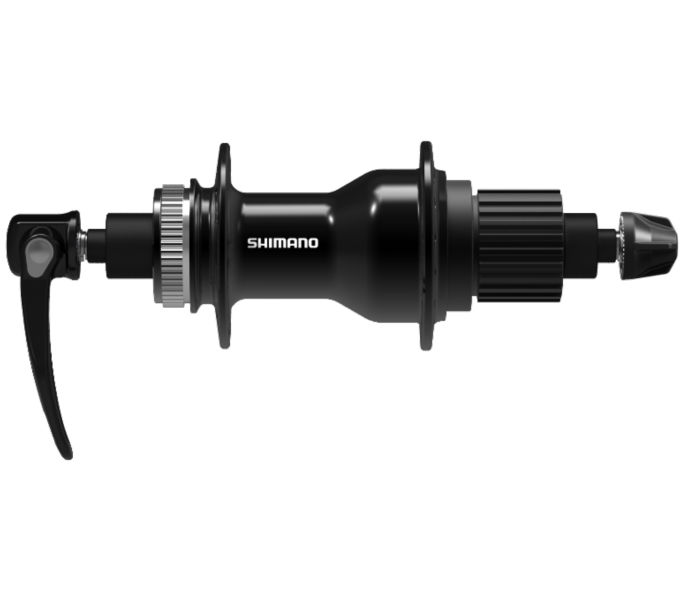 Load image into Gallery viewer, Shimano achternaaf 12 speed fh-qc500-ms-b micro spline - cl - 36 gaats - 141 mm inbouw - zwart