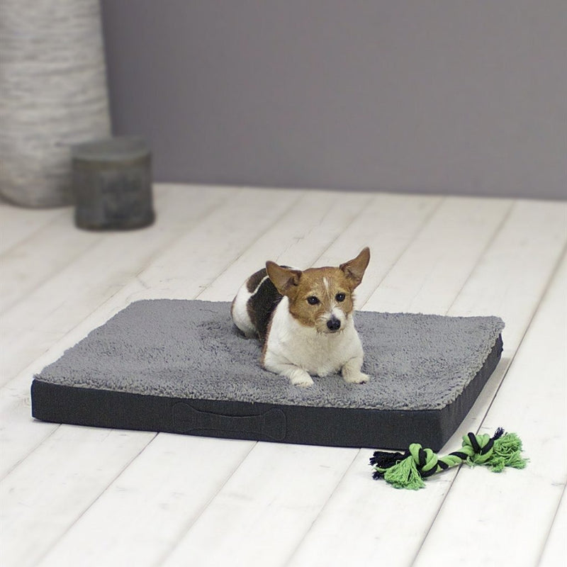 Load image into Gallery viewer, Sun garden buddy orthopedisch hondenkussen 79x60x8cm grijs antraciet