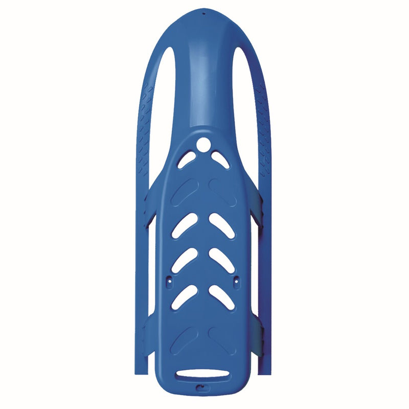 Afbeelding laden in galerijviewer, Basic kunststof slee bullet 102.5x40x23 cm blauw