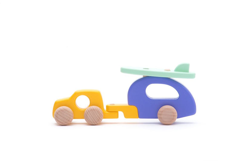 Load image into Gallery viewer, Bajo houten 4 wd car camper. 2+