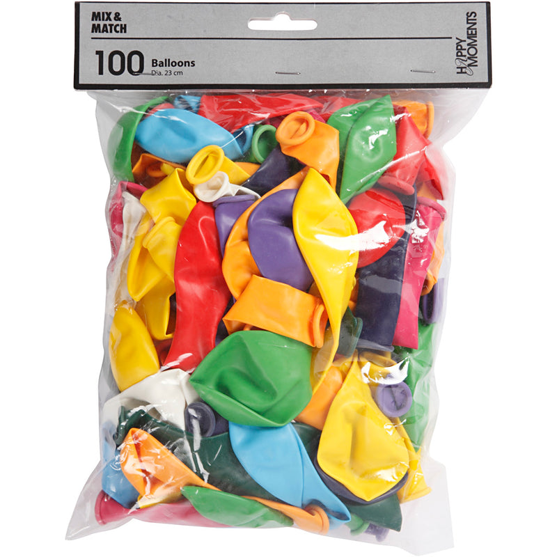 Afbeelding laden in galerijviewer, Https: www.cchobby.nl ballonnen-d-23-cm-rond-diverse-kleuren-100-stuk-1-doos