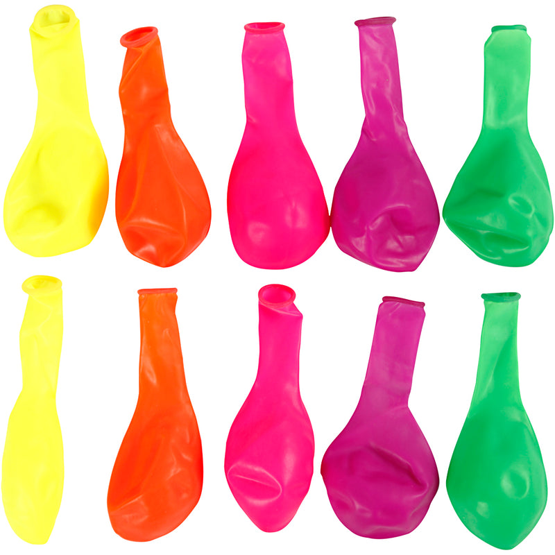 Afbeelding laden in galerijviewer, Https: www.cchobby.nl ballonnen-d-23-cm-rond-neon-kleuren-10-stuk-1-doos