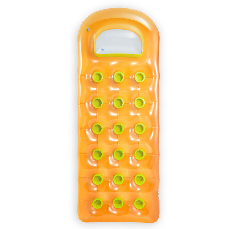 Load image into Gallery viewer, Gekleurd luchtbed met venster - oranje