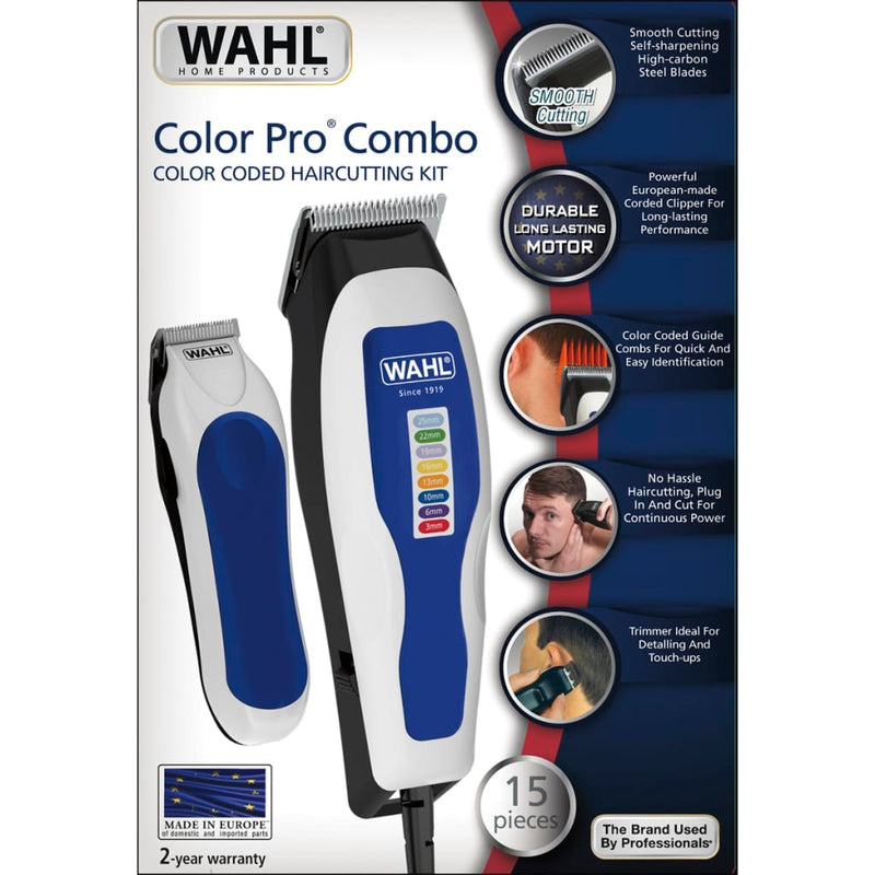 Load image into Gallery viewer, Wahl Tondeuse en Trimmer Color Combo 15 delig 1395.0465