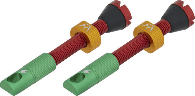 Load image into Gallery viewer, Peaty's 50to01 edition mk2 tubeless valve 2-pack set