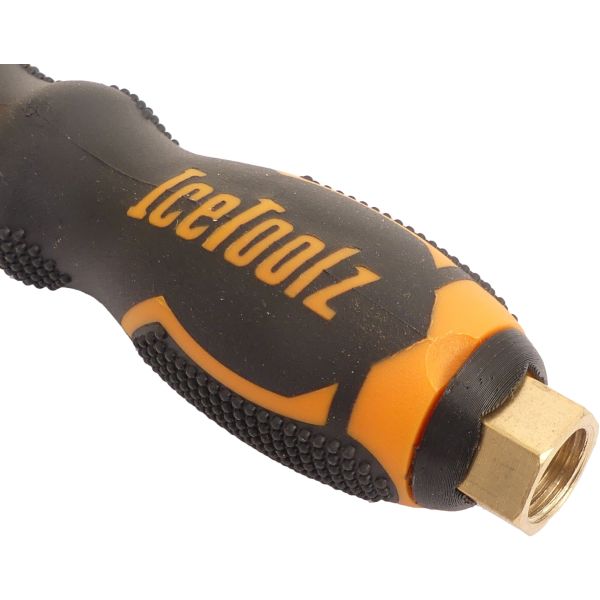 Load image into Gallery viewer, Buzaglo icetoolz compressorhandvat 240a911 alu rubber oranje zwart