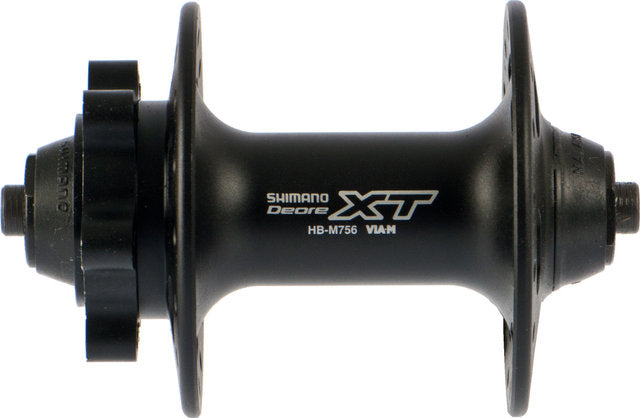 Load image into Gallery viewer, Shimano xt hb-m756 disc 6-bolt front hub for quick releases
