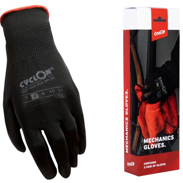 Load image into Gallery viewer, Cyclon montagehandschoenen m8 - rood (20 paar)