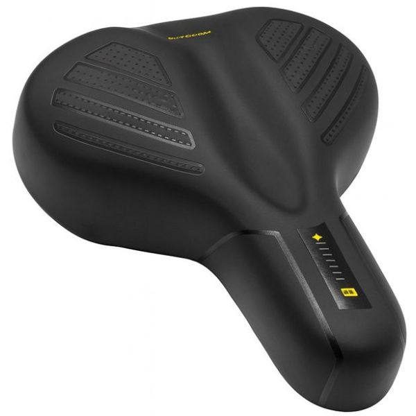Afbeelding laden in galerijviewer, Selle san remo fietszadel e-drifter+ vacuum tech - zwart