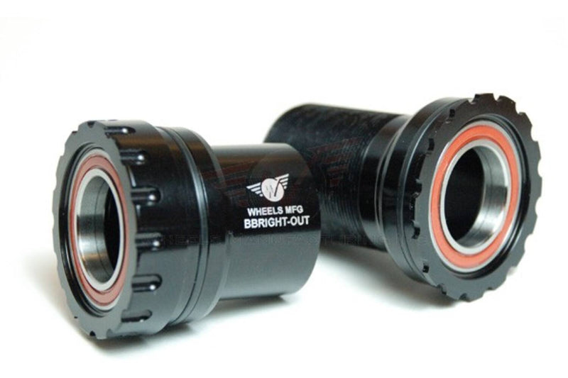 Load image into Gallery viewer, Wheels manufacturing Wheels mfg trapas bbright shimano 24mm acb zwart