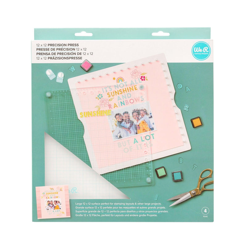 Load image into Gallery viewer, We r makers • precision press 30,5x30,5cm easy lift magnets set 4pcs