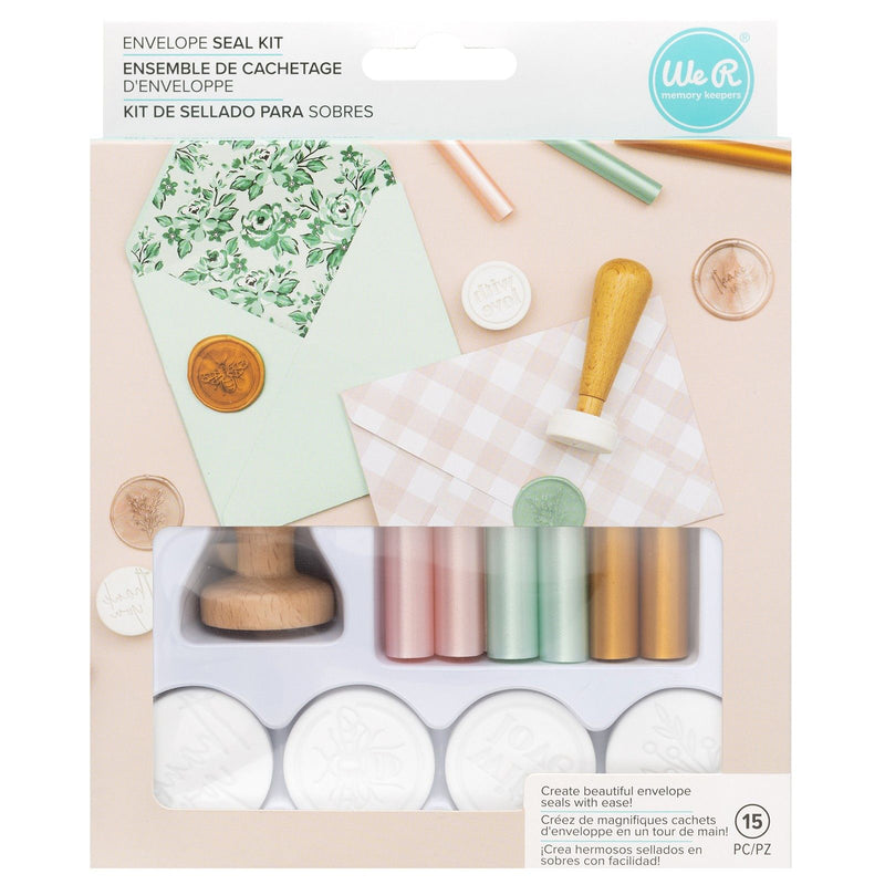 Load image into Gallery viewer, We r makers • envelope seal kit with love 4 designs