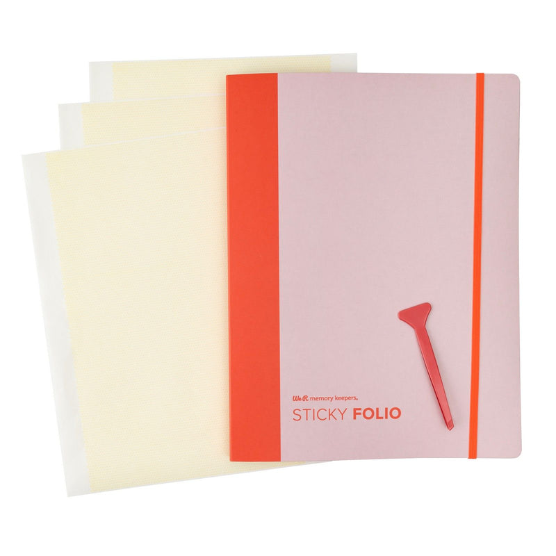 Load image into Gallery viewer, We r makers • sticky folio red 5pcs