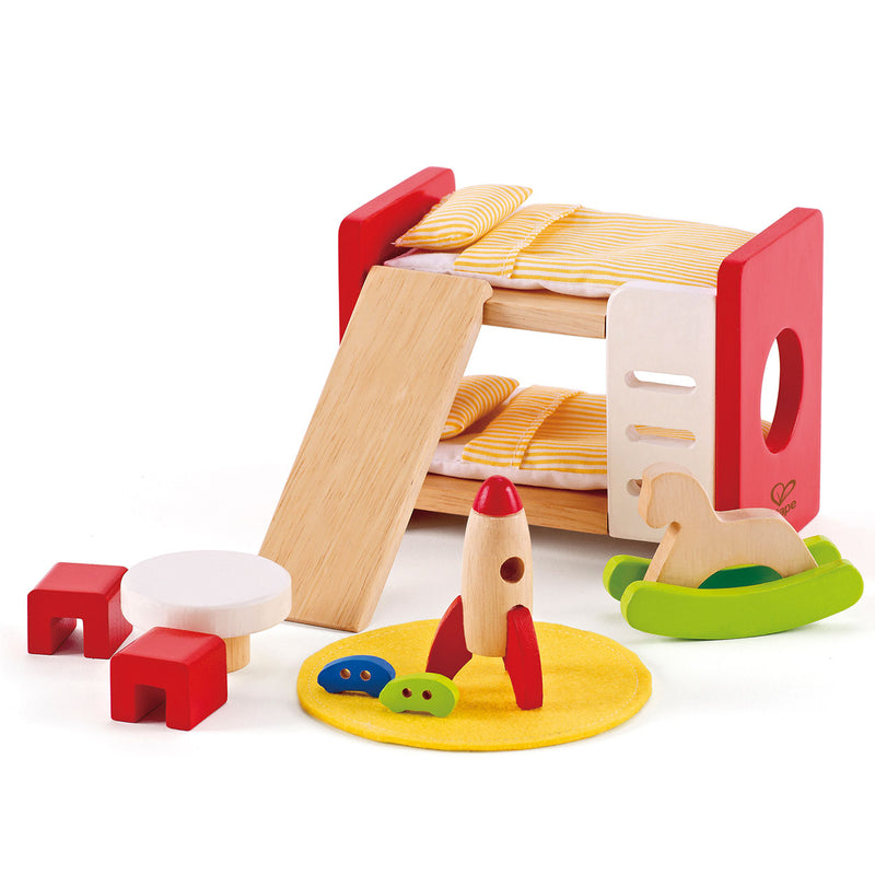 Load image into Gallery viewer, Hape poppenhuis kinderkamer