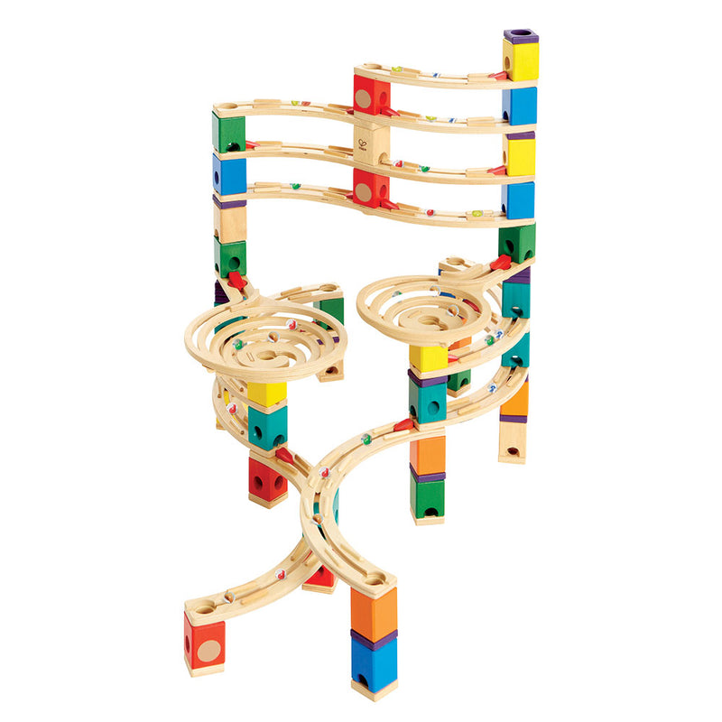 Load image into Gallery viewer, Hape quadrilla houten knikkerbaan the cyclone, 198dlg.