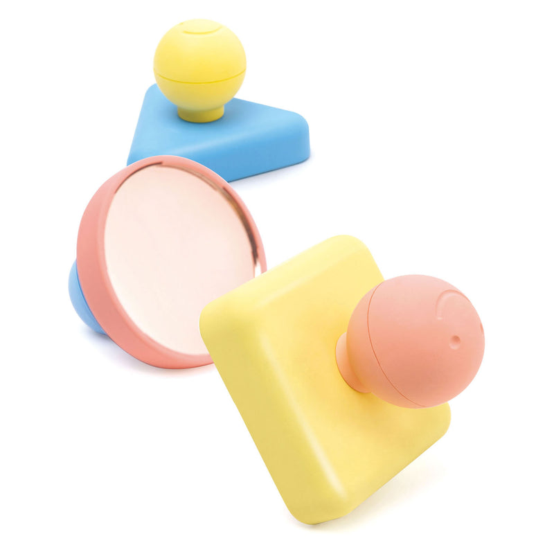 Load image into Gallery viewer, Hape Montessori Spiegel Vormenpuzzel Hout