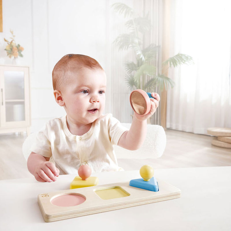 Load image into Gallery viewer, Hape montessori spiegel vorm puzzel