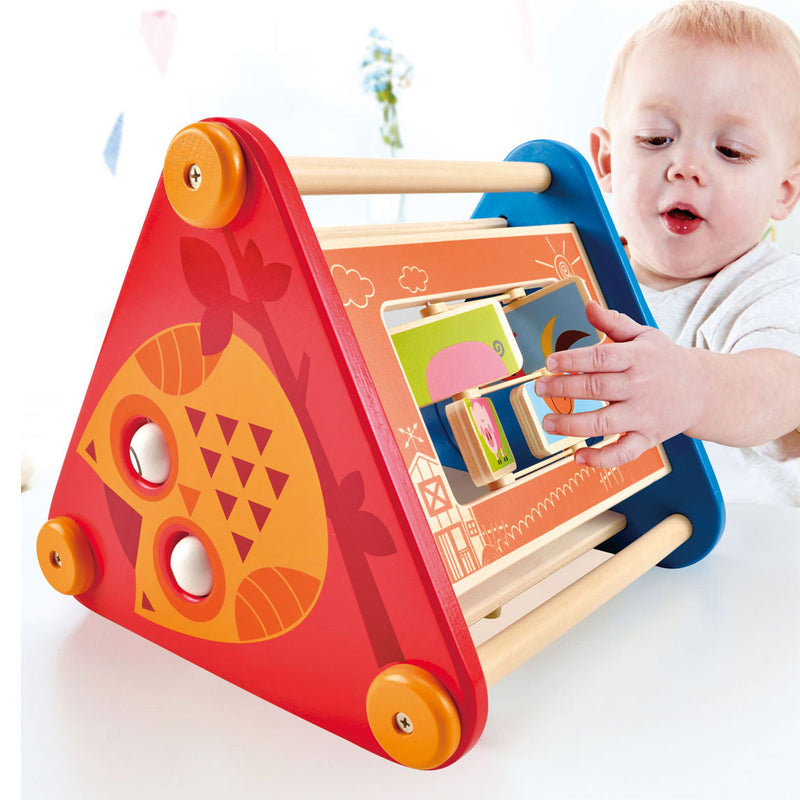 Load image into Gallery viewer, Hape houten activiteitenbox